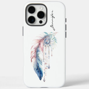 Flüstern des Windes Aquarell-Feder iPhone 16 Pro Max Hülle