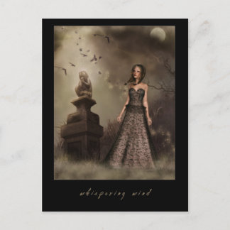 Flüstern des Winds Postkarte