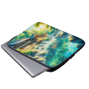 Flüstern des Zederbachs Laptopschutzhülle