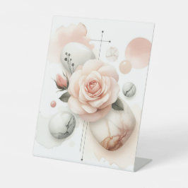 Flüstern einer Rose - Ein traumhaftes Wassersportz Sockelschild