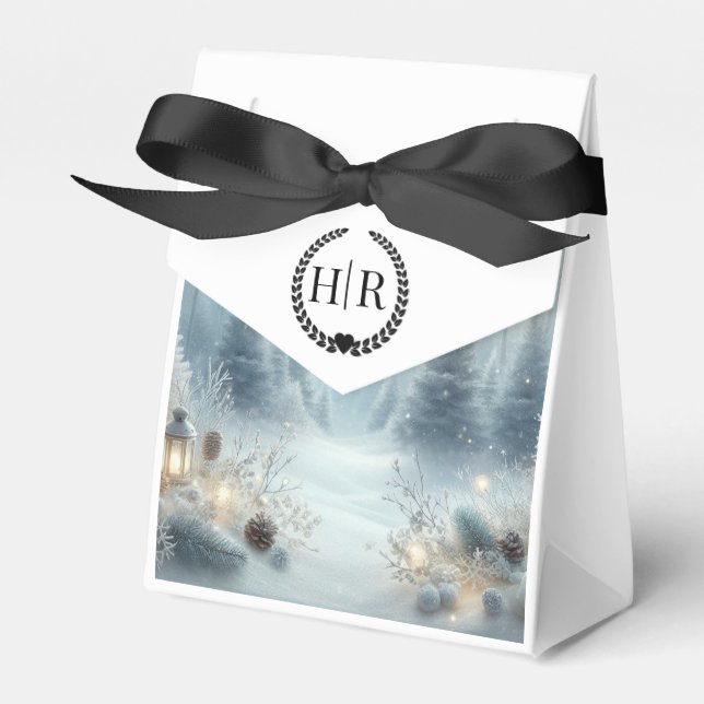 Flüstern einer Wintersonne Geschenkschachtel (Vorderseite)