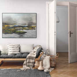 Flüstern eines Misty Brook Leinwanddruck