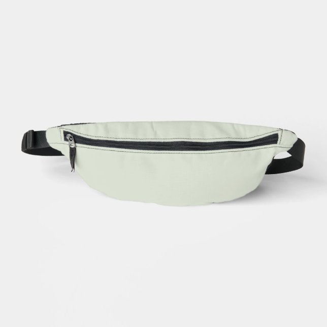 Flüstern Grün Solid Farbe Bauchtasche (Vorderseite)