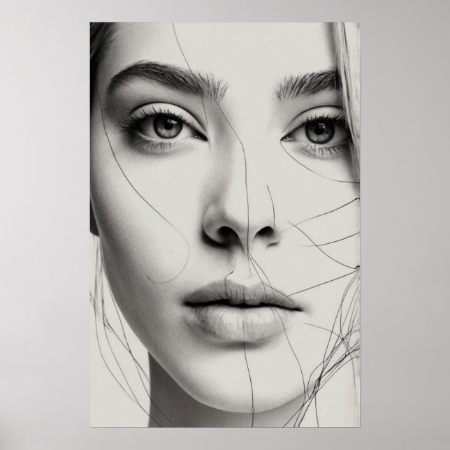 Flüstern im Blick Poster (Vorne)