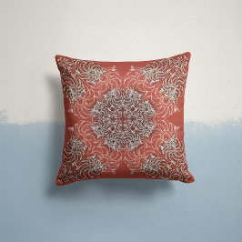 Flüstern in Terracotta Kissen