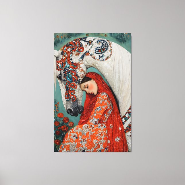 Flüstern Leinwanddruck (Vorderseite)