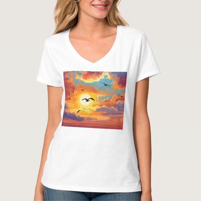 Flüstern oben T-Shirt (Vorderseite)