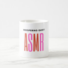 Flüstern ruhiger ASMR Kaffeetasse