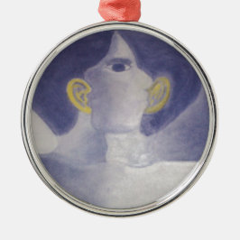 Flüstern-Sammlung Silbernes Ornament