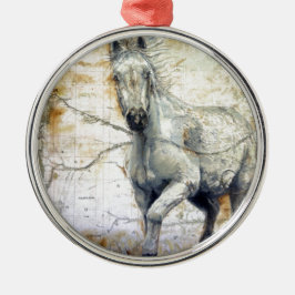 Flüstern über die Steppe Silbernes Ornament