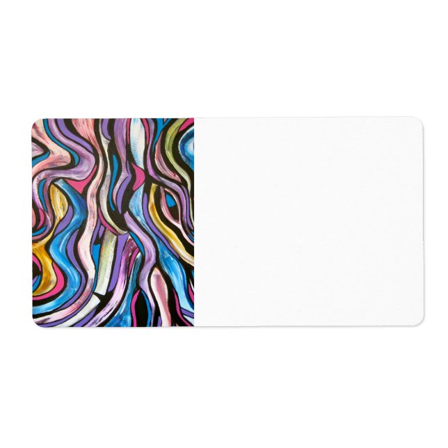 Flüstern von Bäumen handgemalt moderne Kunst (Vorne)