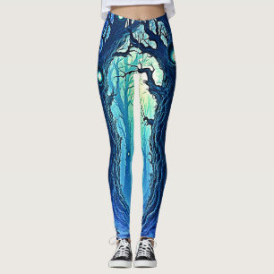 Flüstern von dunkler Woods-Fantasie Leggings