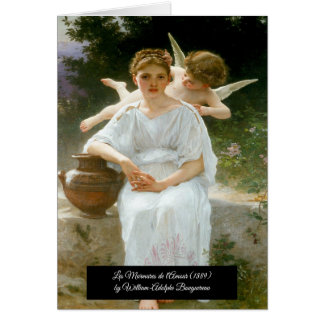 Flüstern von Liebe durch Bouguereau