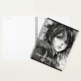 Flüstern von Melancholie Planner Planer