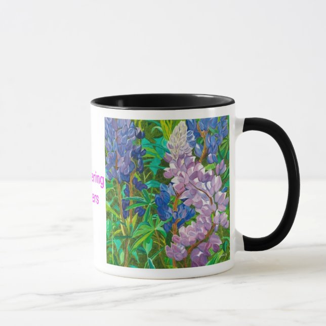 Flüsternde Blumen Tasse (Rechts)
