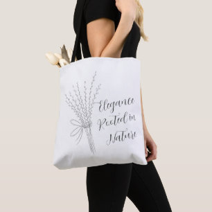 Flüsternde Zweige Botanik-Tasche