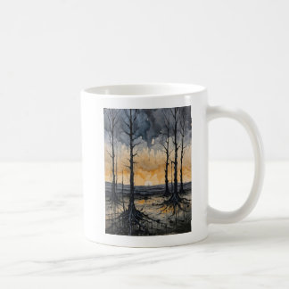 Flüsternder Wald Kaffeetasse