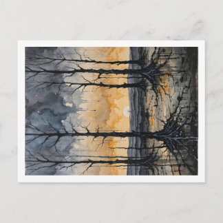 Flüsternder Wald Postkarte