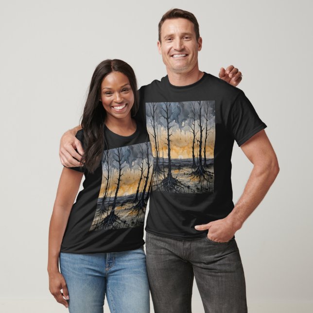 Flüsternder Wald T-Shirt (Unisex)