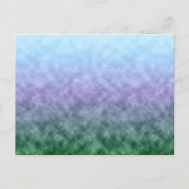 Flüsterndes Pastelltal Postkarte (Vorderseite)