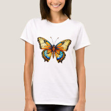 "Flüsternflüsternde Flügel: Graceful Butterfly T -