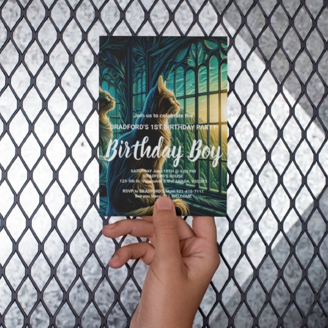 Flüsternucher durch das Fenster Postkarte (Von Creator hochgeladen)