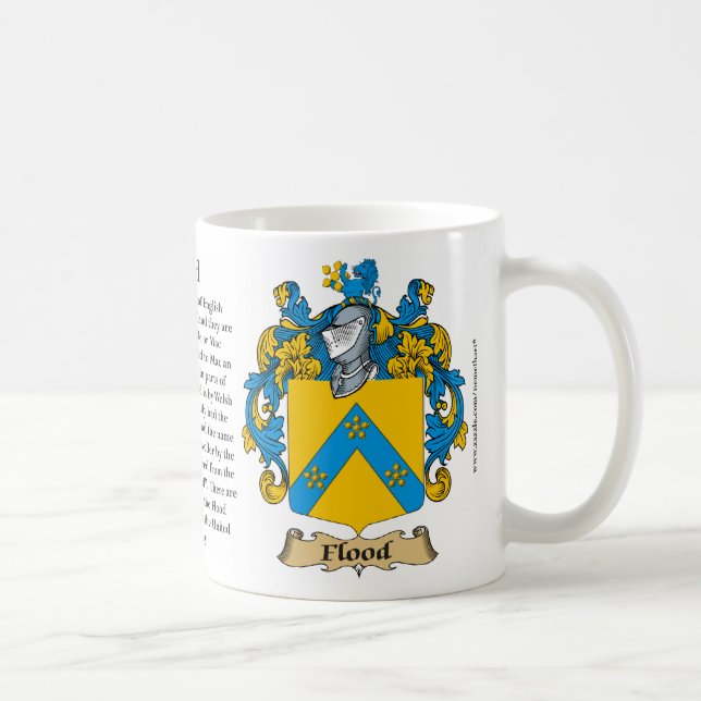 Flut-Familien-Wappen Tasse (Rechts)