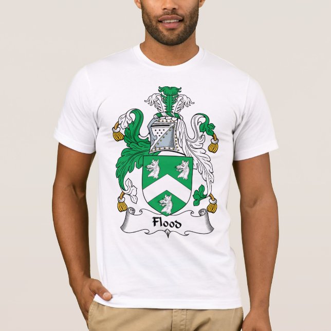 Flut-Familienwappen T-Shirt (Vorderseite)