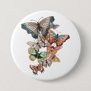 Flut in den Frühling Button
