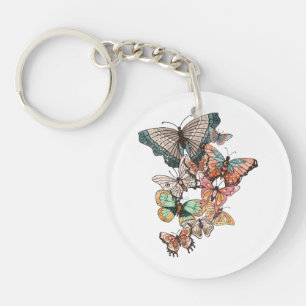 Flut in den Frühling Schlüsselanhänger