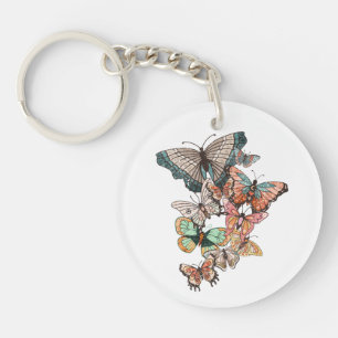 Flut in den Frühling Schlüsselanhänger