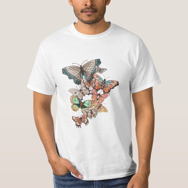Flut in den Frühling T-Shirt (Vorderseite)