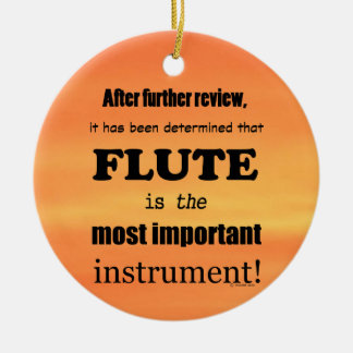 Flut wichtigstes Instrument Keramik Ornament