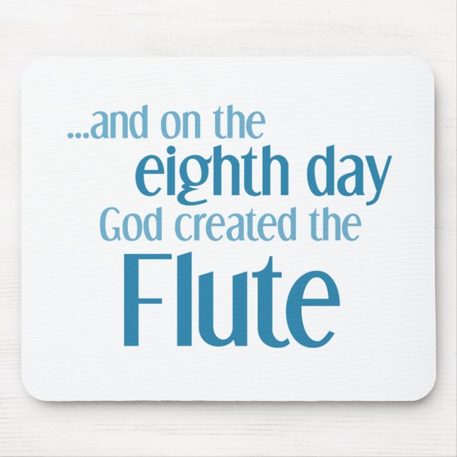 Flutbildung Mousepad (Vorne)