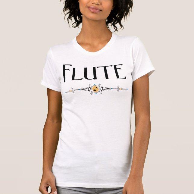 Flutdekorationslinie T-Shirt (Vorderseite)
