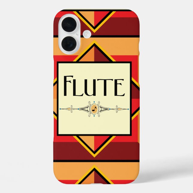 Flutdekorativer Block Case-Mate iPhone Hülle (Rückseite)