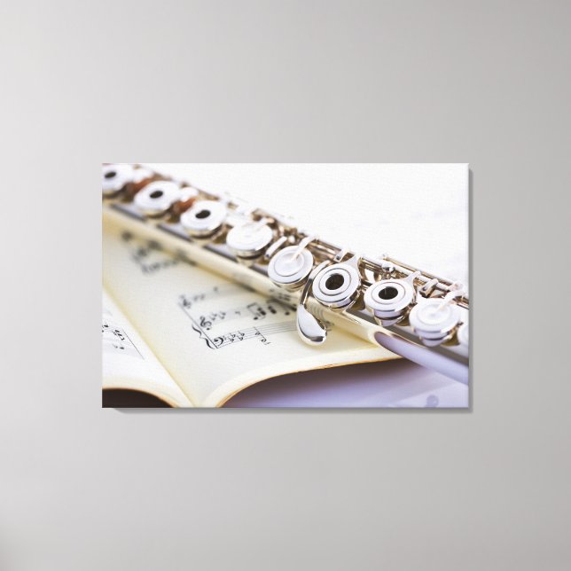 Flute 2 leinwanddruck (Vorderseite)