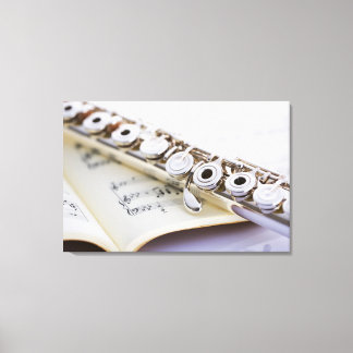 Flute 2 leinwanddruck