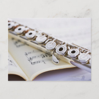 Flute 2 postkarte