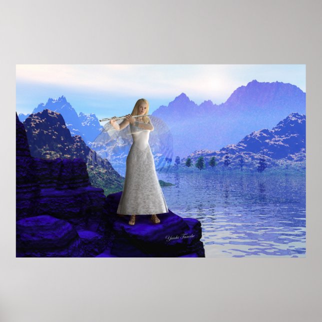 Flute Angel 2 Poster (Vorne)