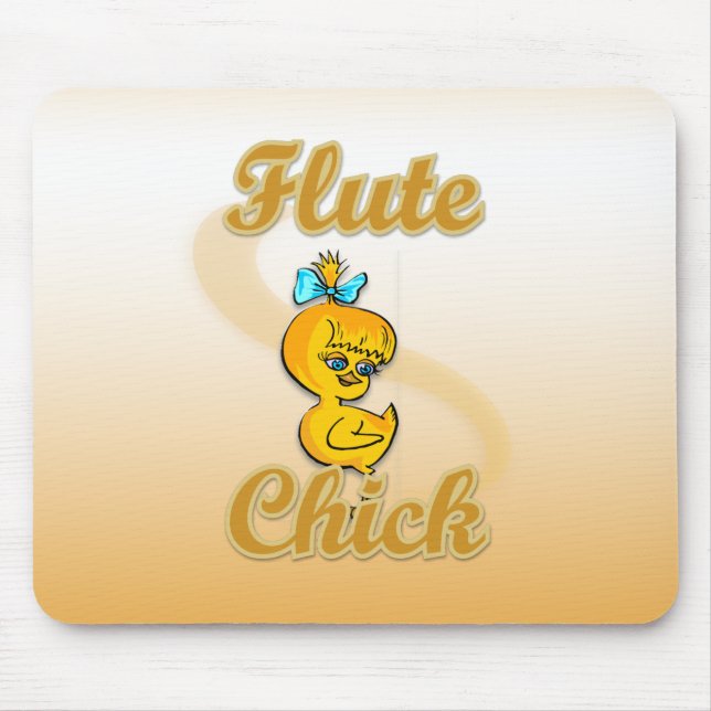 Flute Chick Mousepad (Vorne)