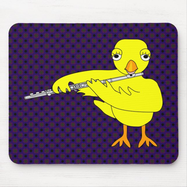 Flute Chick Mousepad (Vorne)