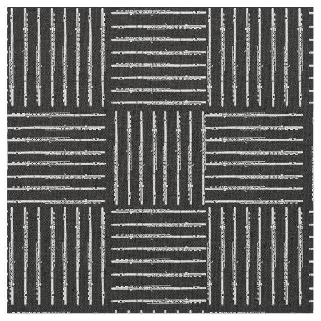 Flute Crosshatch Stoff (Nahaufnahme)