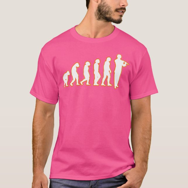 Flute Evolution Flute T-Shirt (Vorderseite)