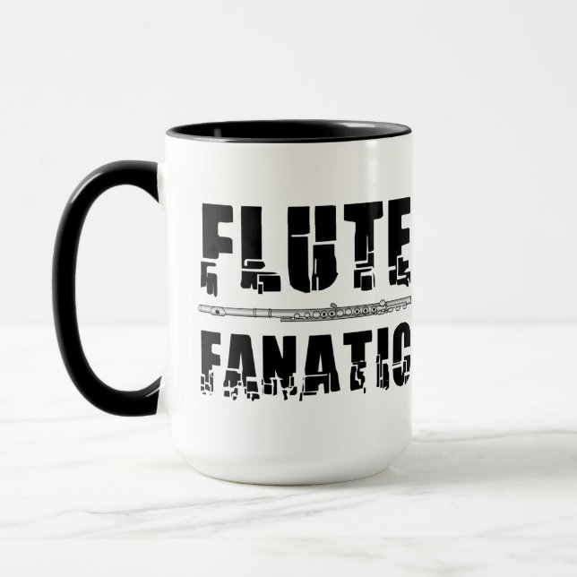 Flute Fanatic Tasse (Links)