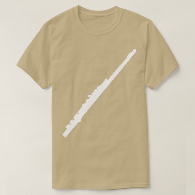 Flute Flutist T-Shirt (Design vorne)