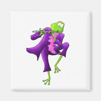 Flute Frosch Magnet