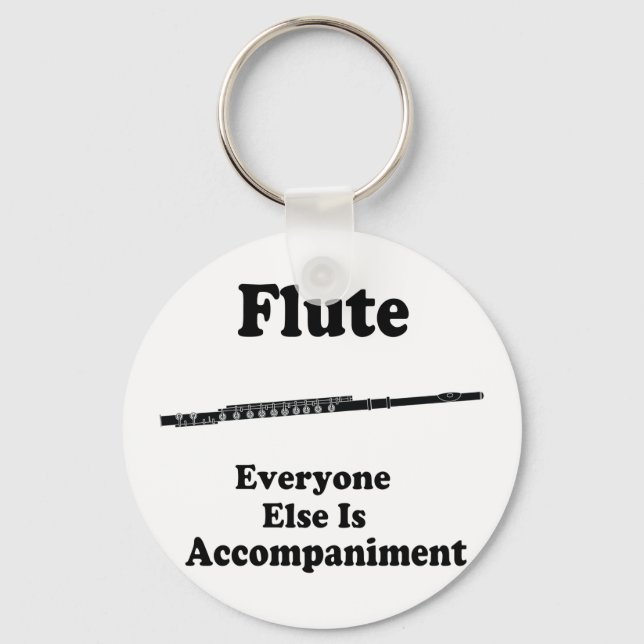 Flute Gift Schlüsselanhänger (Vorderseite)