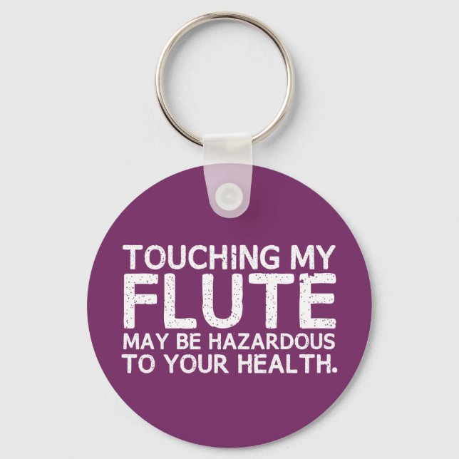 Flute Hazard Schlüsselanhänger (Vorderseite)