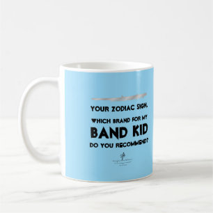 Flute Ihr Zodiac-Zeichen Glacial Blue Anti-ISO Kaffeetasse
